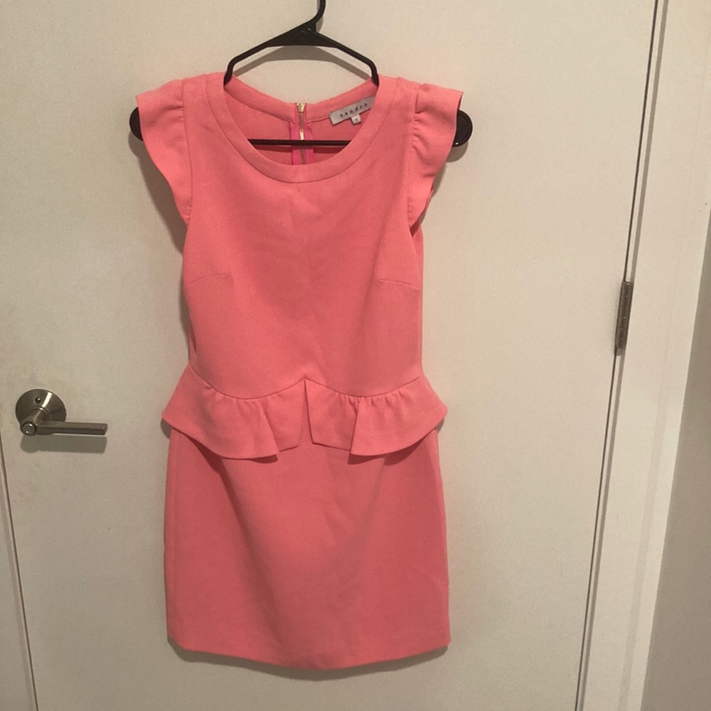 Pink Sandro Mini Dress